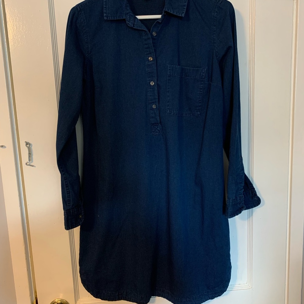 Blue Denim Dress